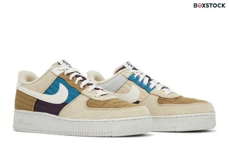 Nike Air Force 1 Low '07 LX Toasty Brown Kelp Sail Rattan Cave Purple