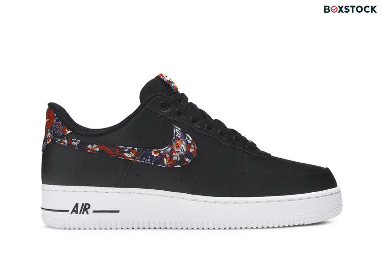 Nike Air Force 1 Low Black Floral