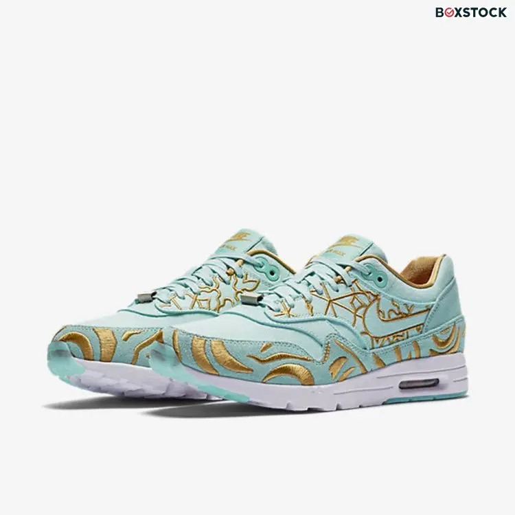 Nike Air Max 1 Ultra Lotc Qs Island Green Island Green-Flt Gld (Women's)