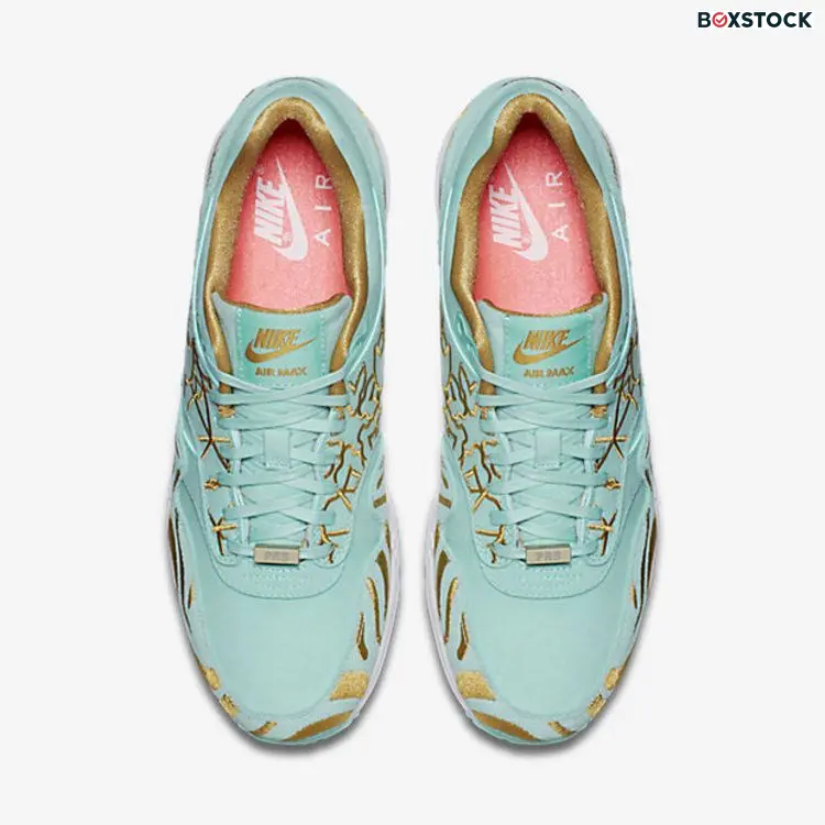 Nike Air Max 1 Ultra Lotc Qs Island Green Island Green-Flt Gld (Women's)