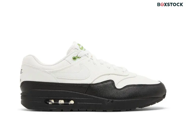 Nike Air Max 1 White Black Chlorophyll