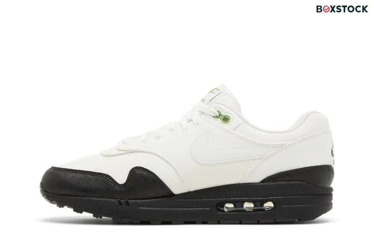 Nike Air Max 1 White Black Chlorophyll