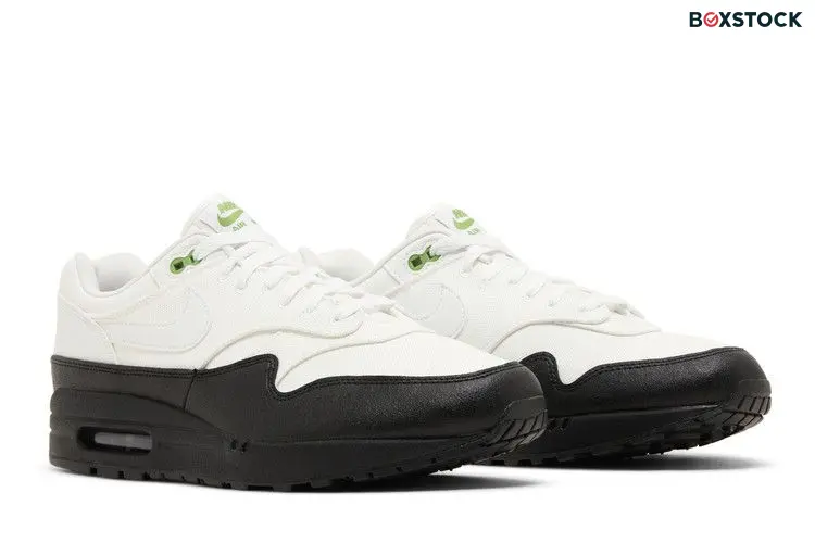 Nike Air Max 1 White Black Chlorophyll