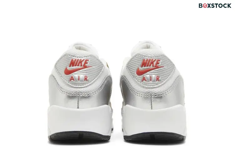 Nike Air Max 90 SE White Metallic Gold (Women's)