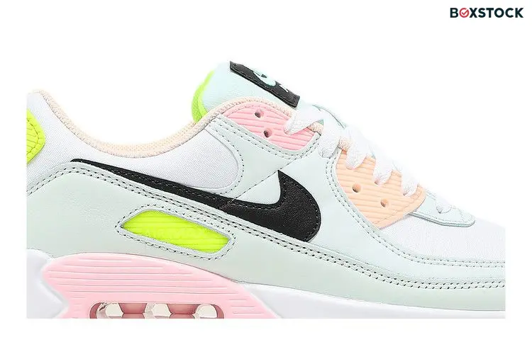Nike Air Max 90 White Volt Green Glow (Women's)