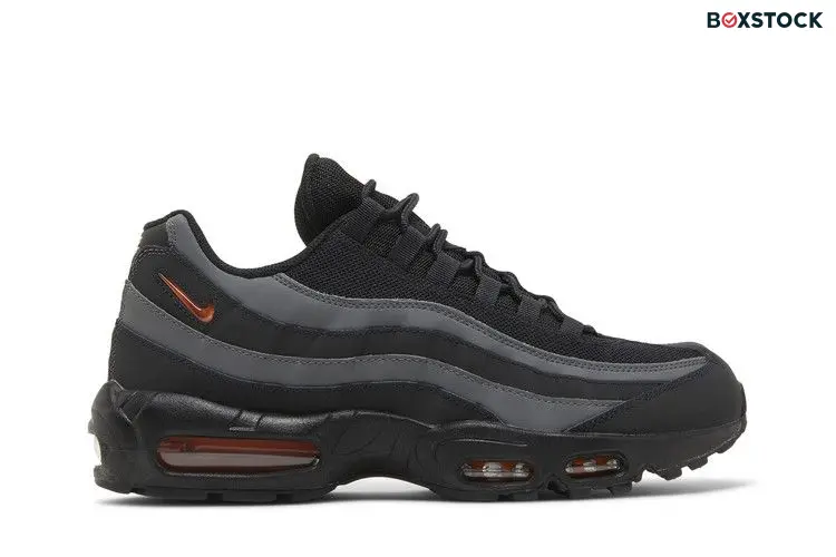 Nike Air Max 95 Black Grey Safety Orange
