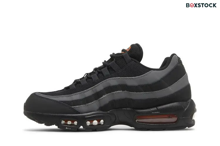 Nike Air Max 95 Black Grey Safety Orange