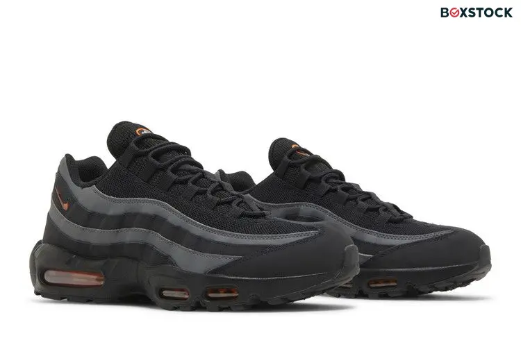Nike Air Max 95 Black Grey Safety Orange