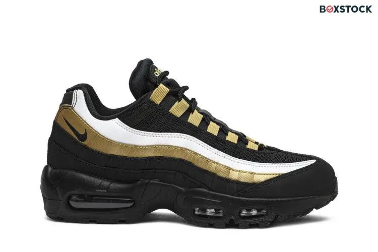 Nike Air Max 95 OG Black Metallic Gold White