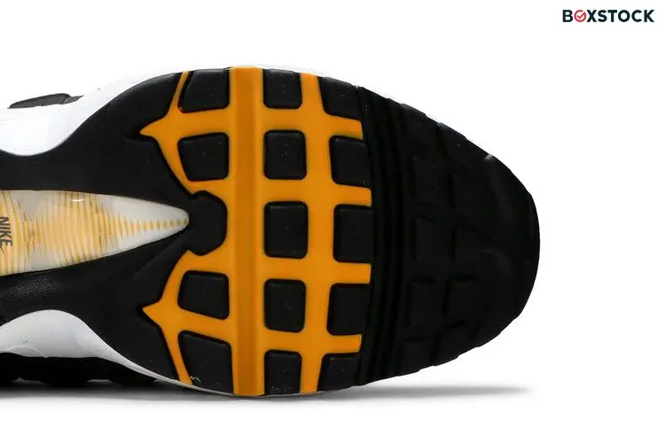 Nike Air Max 95 White Amarillo Dark Grey