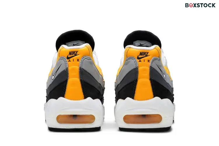 Nike Air Max 95 White Amarillo Dark Grey