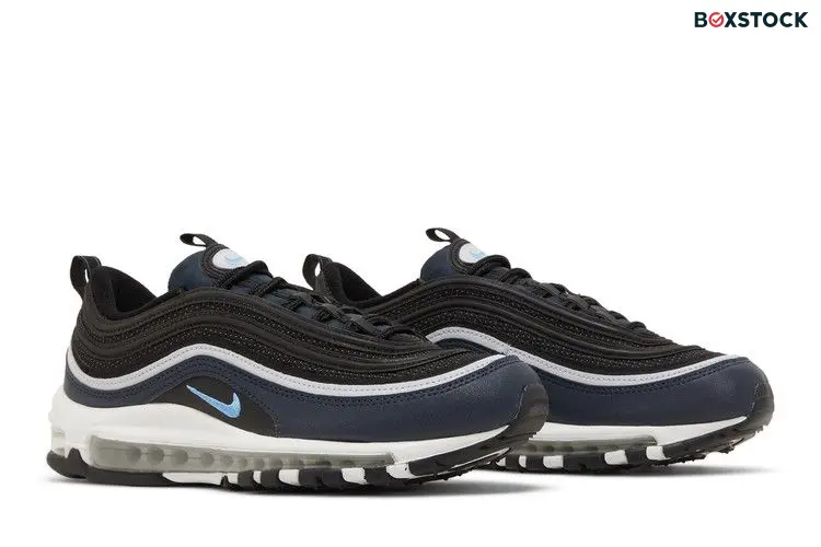 Nike Air Max 97 Black Dark Obsidian University Blue