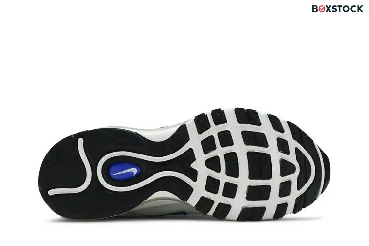 Nike Air Max 97 Metallic Silver Flash Crimson Racer Blue (Women's)