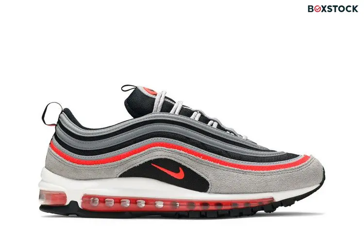 Nike Air Max 97 Wolf Grey Radiant Red