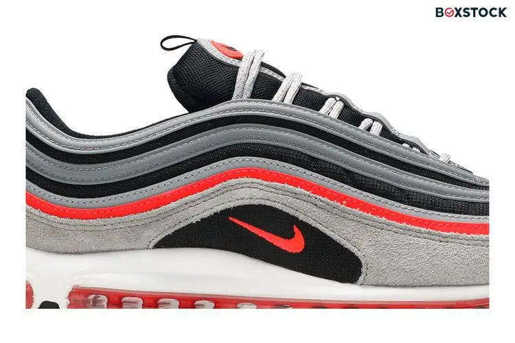 Nike Air Max 97 Wolf Grey Radiant Red