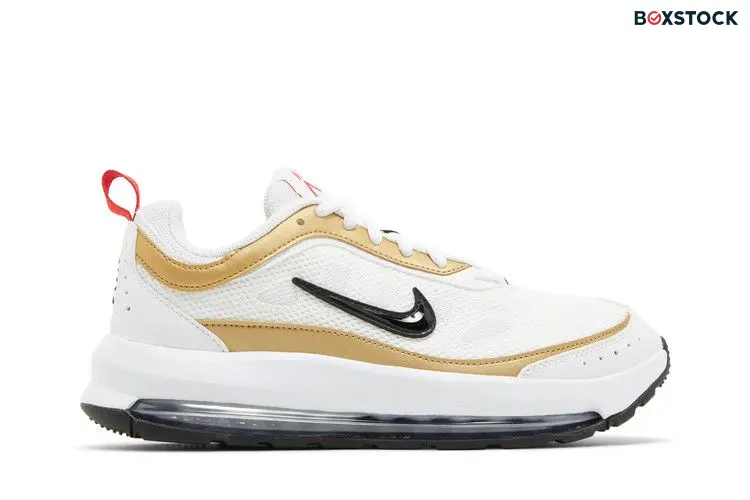 Nike Air Max AP White Metallic Gold Red (Women's)