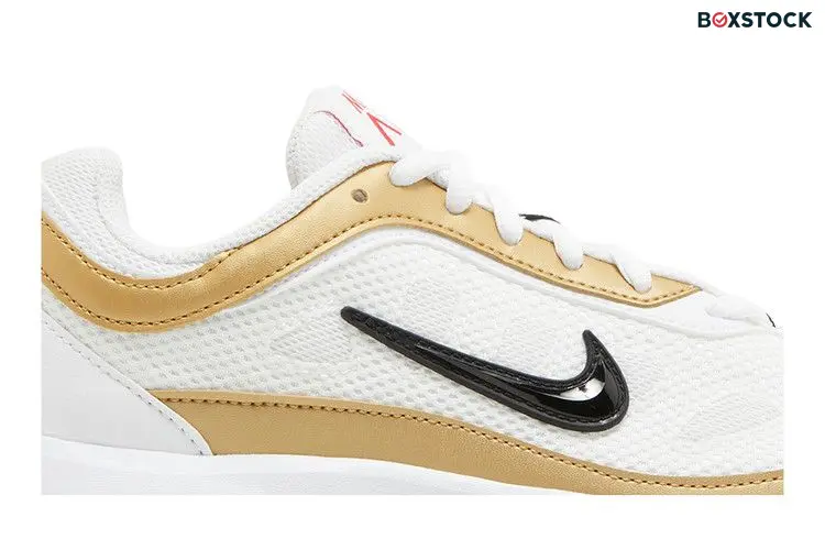 Nike Air Max AP White Metallic Gold Red (Women's)