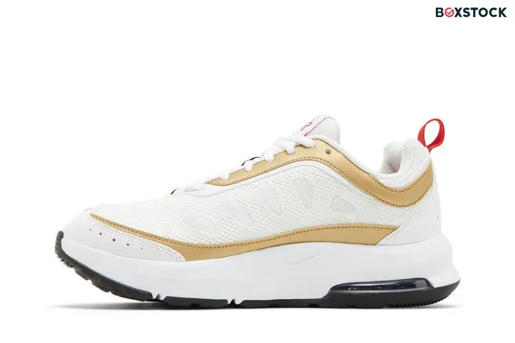 Nike Air Max AP White Metallic Gold Red (Women's)