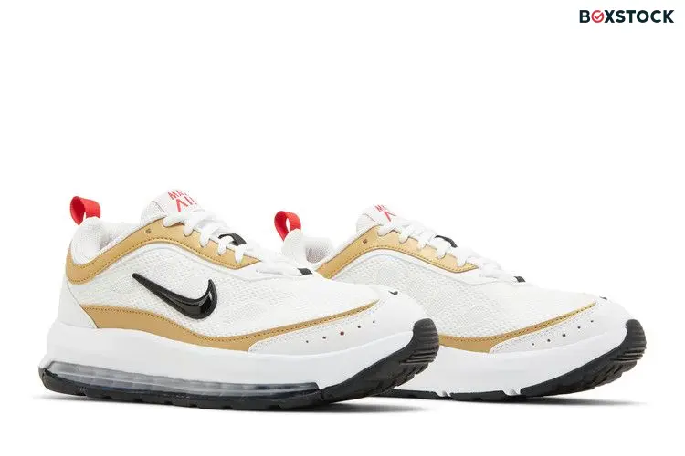 Nike Air Max AP White Metallic Gold Red (Women's)