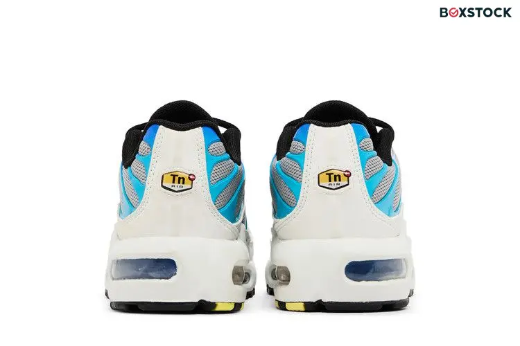 Nike Air Max Plus Light Smoke Grey Blue Lightning Racer Blue Black (GS)