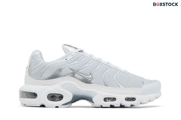 Nike Air Max Plus White Metallic Silver (Women's)