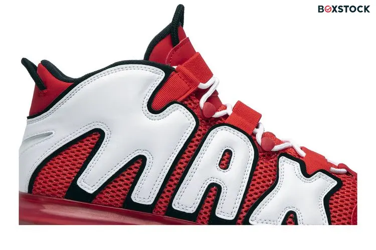 Nike Air More Uptempo 720 University Red White Black