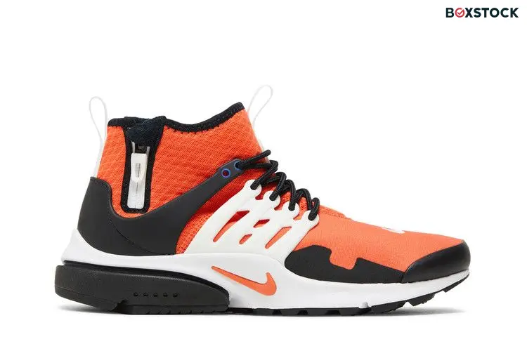 Nike Air Presto Mid Utility Black Orange