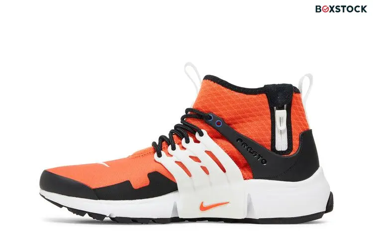 Nike Air Presto Mid Utility Black Orange