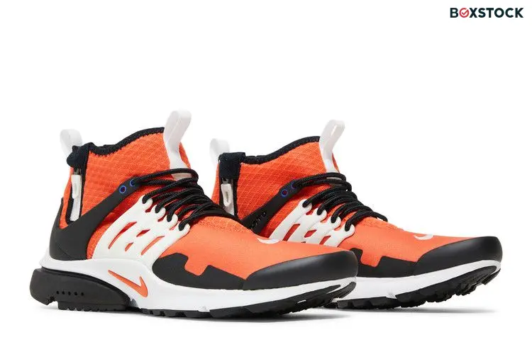 Nike Air Presto Mid Utility Black Orange