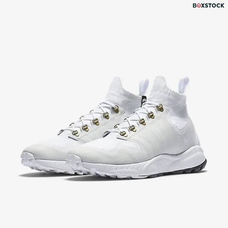 Nike Air Talaria Flyknit Mid White Pure Platinum