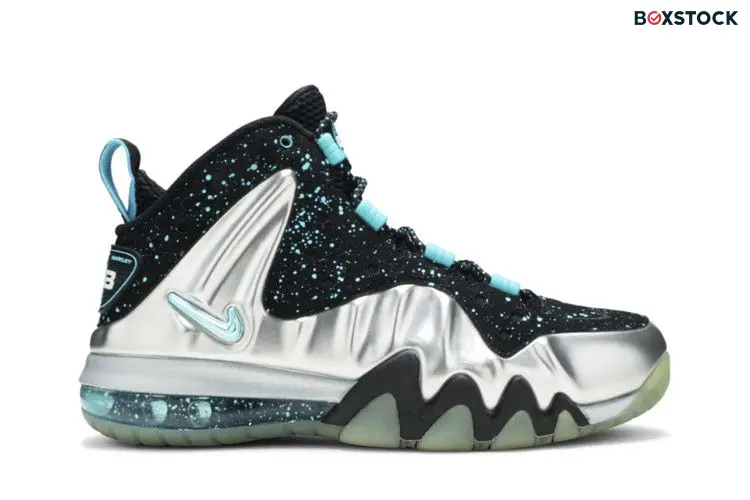 Nike Barkley Posite Max Metallic Silver Gamma Blue