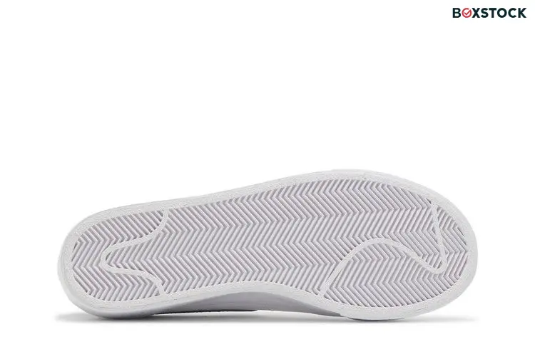 Nike Blazer Low Platform White Summit White Team Orange Game Royal (Women's)