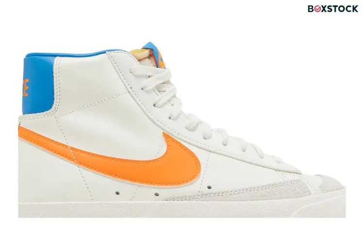 Nike Blazer Mid 77 Sail Total Orange (Women's)