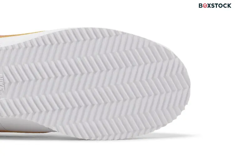 Nike Cortez White Campfire Orange