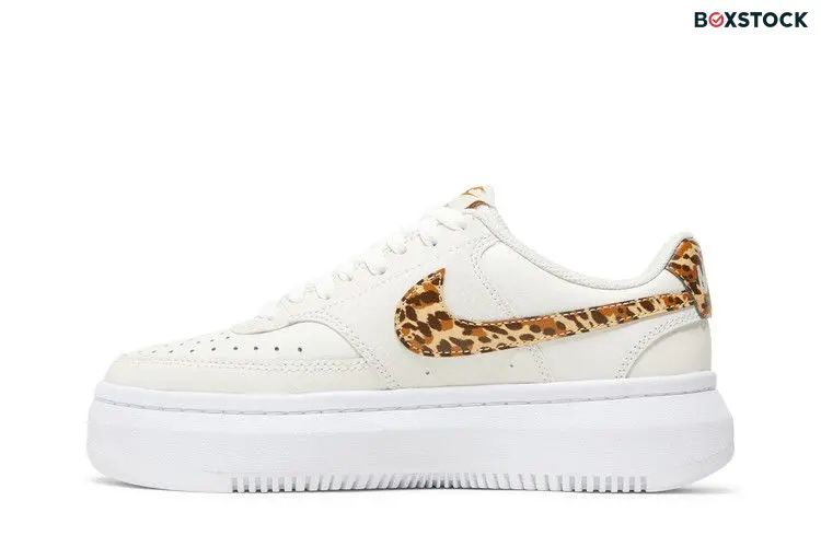 Nike Court Vision Alta Low Phantom Leopard (Women's)