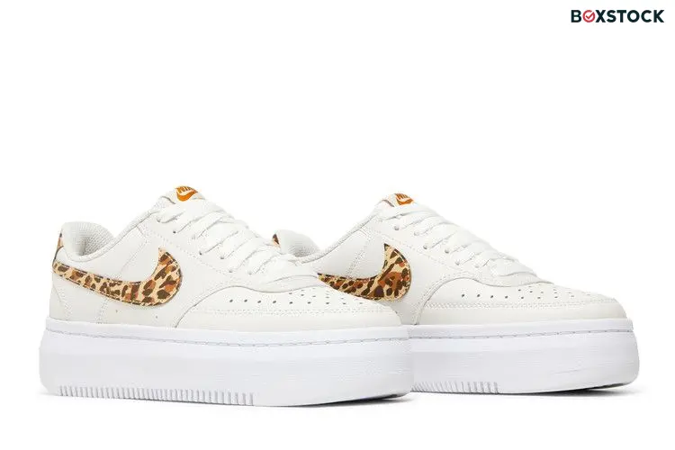 Nike Court Vision Alta Low Phantom Leopard (Women's)