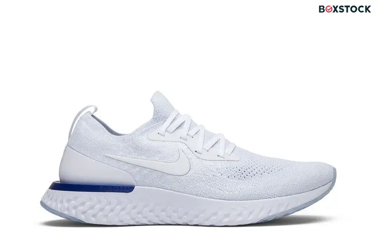 Nike Epic React Flyknit White Racer Blue