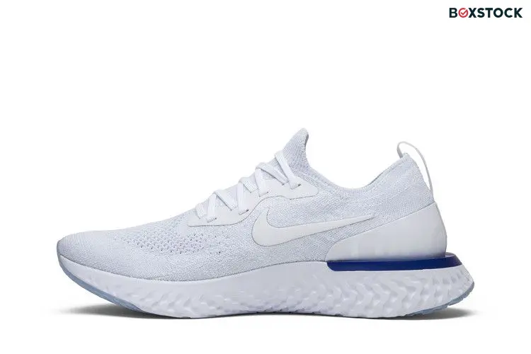 Nike Epic React Flyknit White Racer Blue