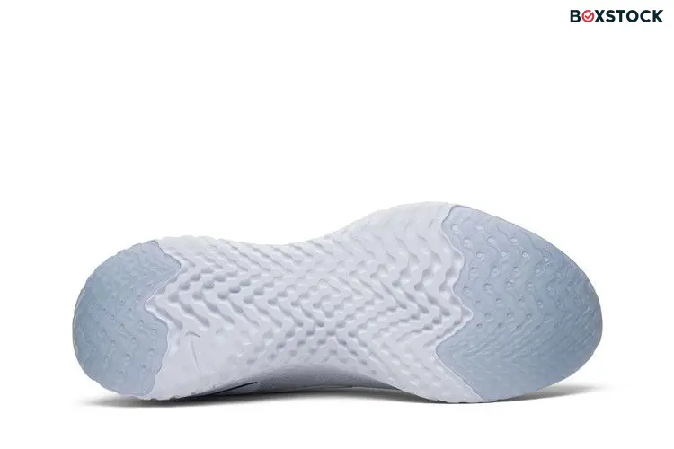 Nike Epic React Flyknit White Racer Blue