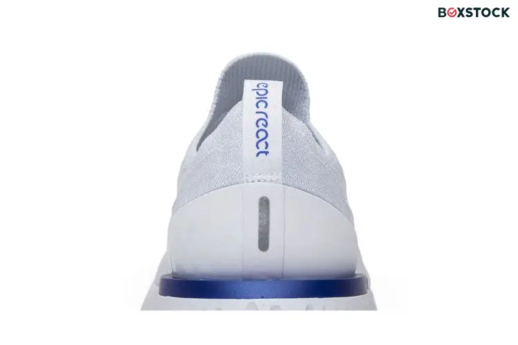 Nike Epic React Flyknit White Racer Blue