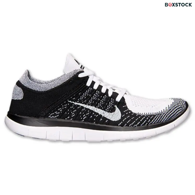 Nike Free 4.0 Flyknit White Black (2020) (Women's)