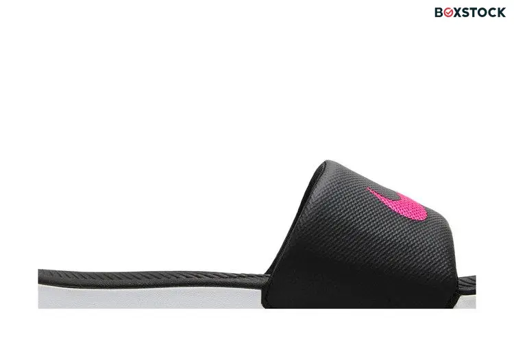Nike Kawa Slide Black Vivid Pink (Women's)