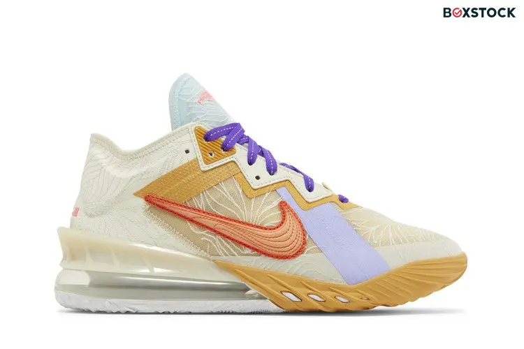 Nike LeBron 18 Low Mimi Plange Scarred Perfection