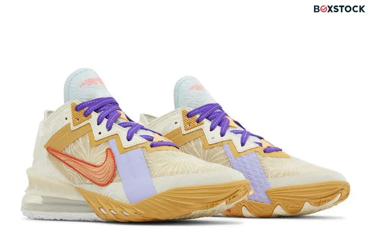 Nike LeBron 18 Low Mimi Plange Scarred Perfection