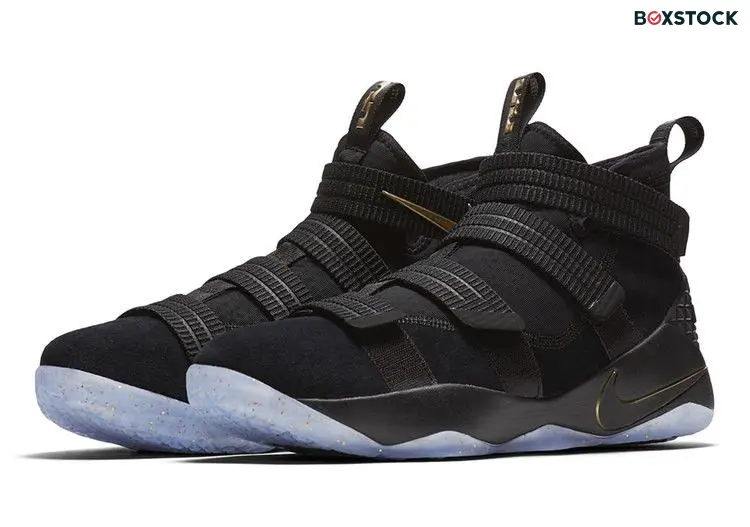 Nike LeBron Zoom Soldier 11 Black Gold