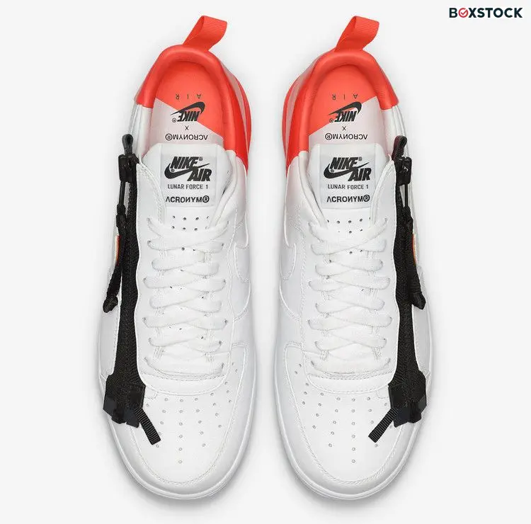 Nike Lunar Force 1 Low Acronym Bright Crimson