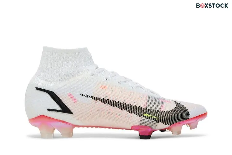 Nike Mercurial Superfly 8 Elite FG White Pink Blast