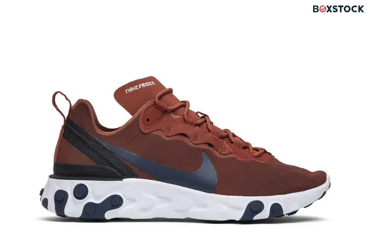 Nike React Element 55 Mars Stone Midnight Navy
