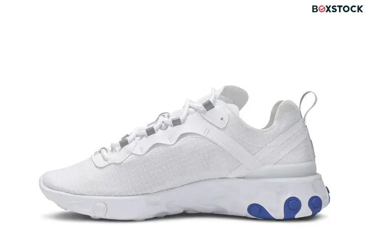 Nike React Element 55 White Game Royal
