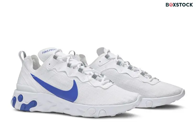 Nike React Element 55 White Game Royal
